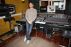 Danny Chang in the studio